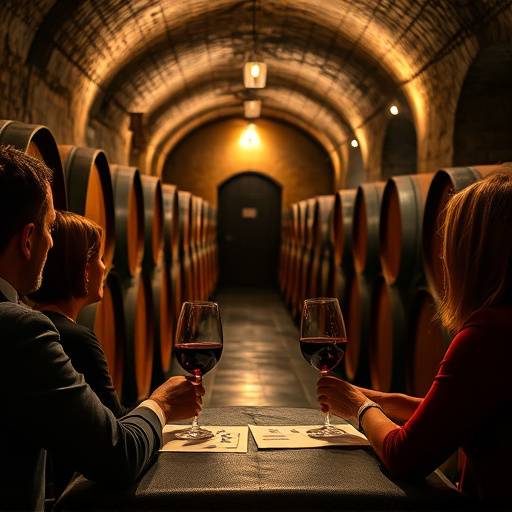 Catas de vino en una bodega boutique en Rioja con barricas antiguas